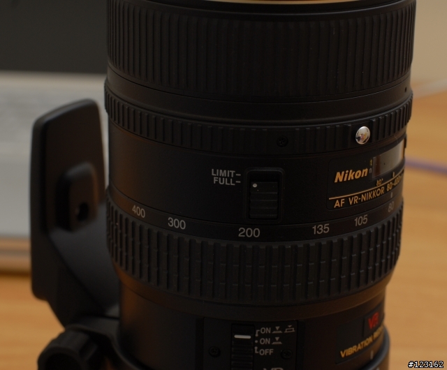 【分享】Nikon AF VR ED 80-400mm F4.5-5.6D