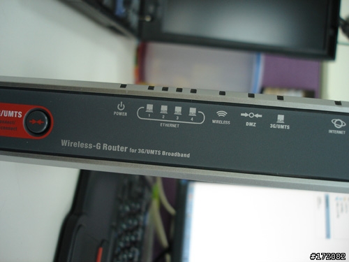 實現行動生活的利器 .. Linksys WRT54G3G -- 3G/UMTS Wireless Broadband Router