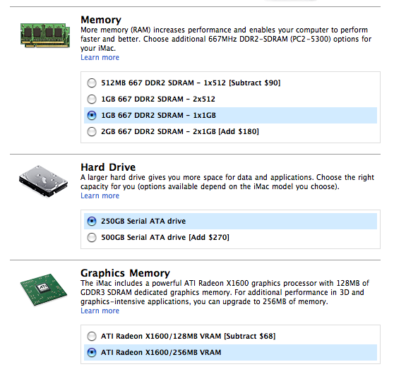 iMac 20"催下去啦~衝了啦~