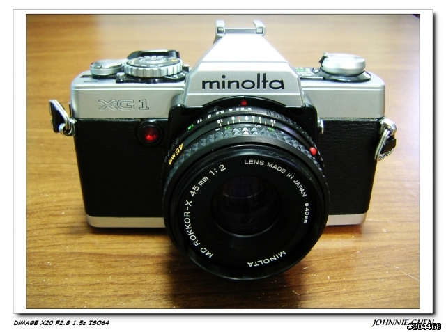永不被遺忘的 Minolta,以及 XG-1