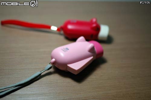 晚安噓噓的小豬手搖發電LED手電