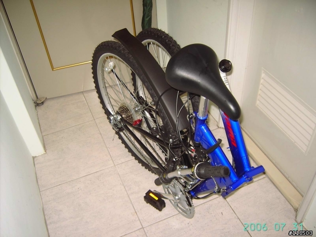 我的腳踏車-----折疊腳踏越野車