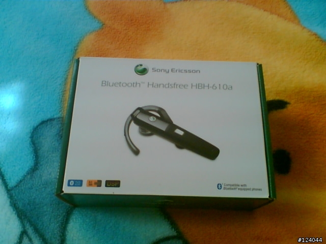 Sony Ericsson HBH-610a 藍芽耳機 使用寫真報告