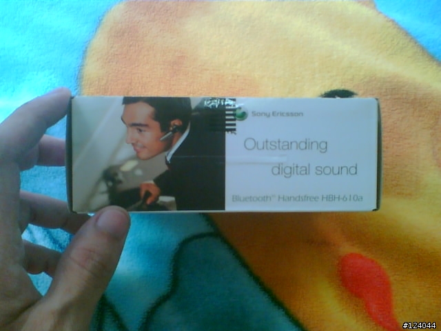 Sony Ericsson HBH-610a 藍芽耳機 使用寫真報告