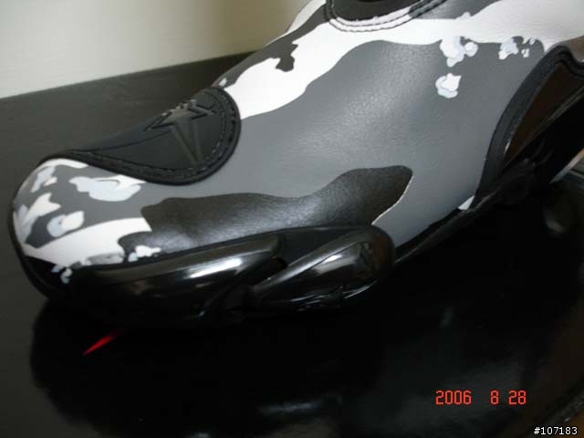 Alpinestars SUPERTECH(灰白迷彩特別式樣) 車靴...車友勸敗部品
