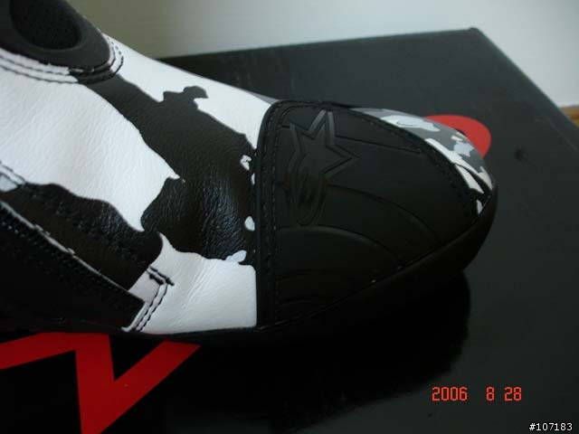 Alpinestars SUPERTECH(灰白迷彩特別式樣) 車靴...車友勸敗部品