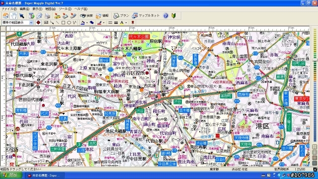 日本地圖軟體 Super Mapple Digital Ver7 使用報告