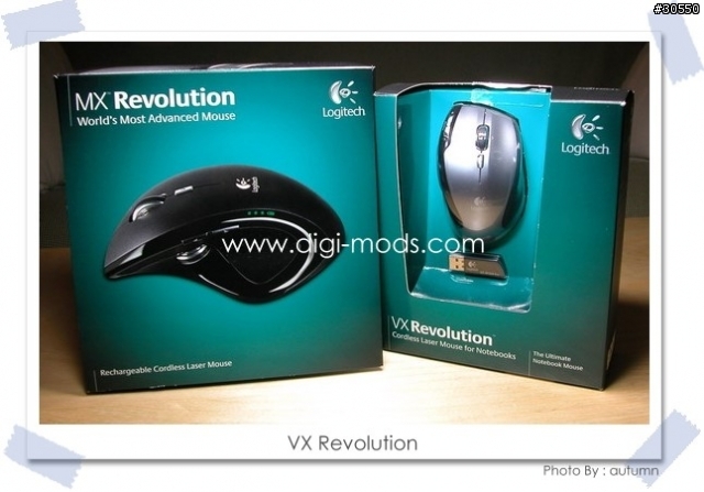 羅技VX Revolution筆電用滑鼠簡單報告