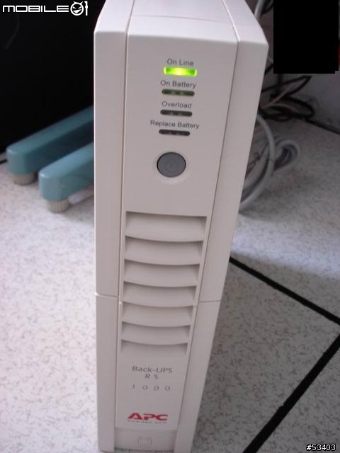 APC 1000VA UPS 新品開箱報告