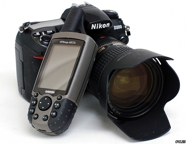 Nikon D200 與 GARMIN 60CSx 異國聯姻