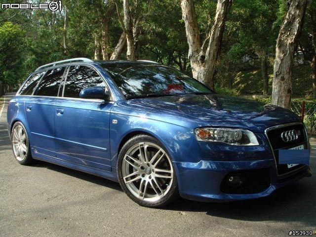 AUDI A4 AVANT 2.0T FSI + CARACTERE空力套件 + RS4內裝套件 = 小辣妹