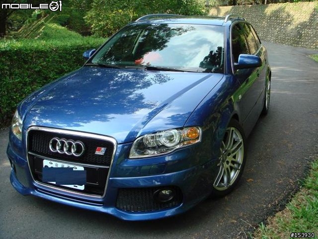 AUDI A4 AVANT 2.0T FSI + CARACTERE空力套件 + RS4內裝套件 = 小辣妹