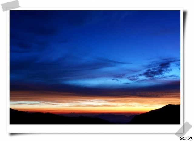sony R1 合歡山日出