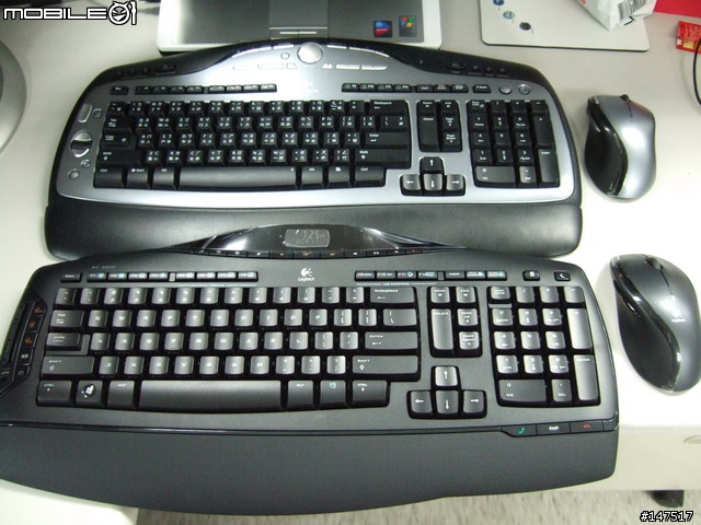 羅技Logitech MX3200無線鍵鼠組開箱照