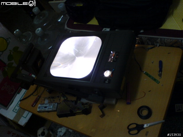 『再一發 HID+LCD+OHP 』 自製 LCD投影機