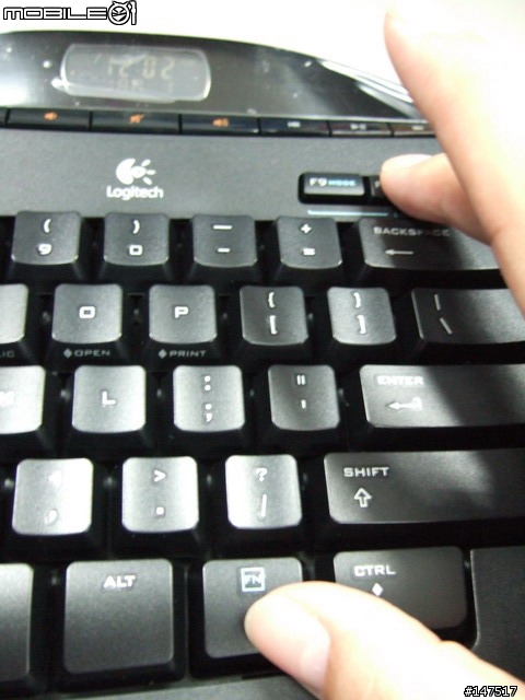 羅技Logitech MX3200無線鍵鼠組開箱照