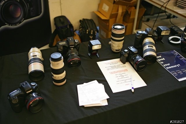 Canon 2006年 UK校園 RoadShow,50f1.2L 標準鏡王試用!!(Sorry for that....Photos added)