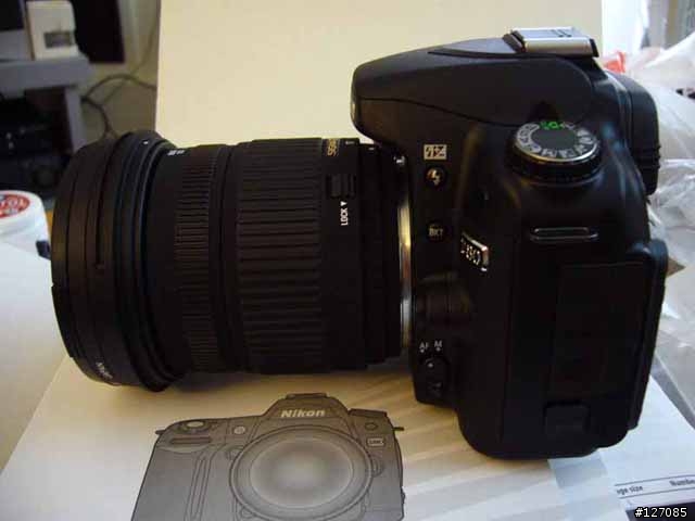 分享Nikon D80+Signa 17-70 開箱照