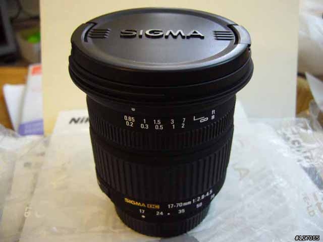 分享Nikon D80+Signa 17-70 開箱照
