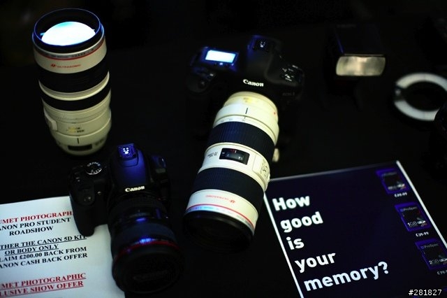 Canon 2006年 UK校園 RoadShow,50f1.2L 標準鏡王試用!!(Sorry for that....Photos added)