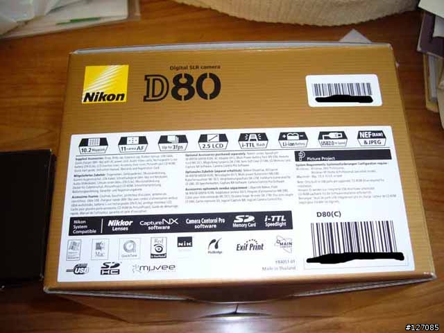 分享Nikon D80+Signa 17-70 開箱照