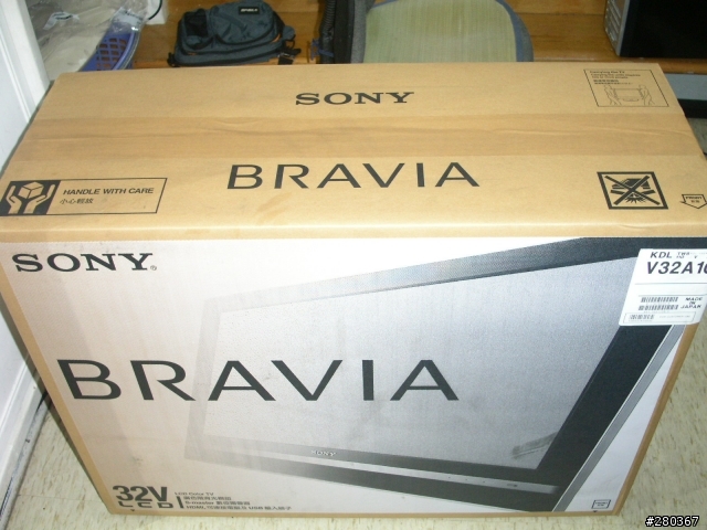 (分享)SONY KDL-V32A10開箱報告