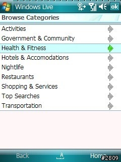 Windows Live Search for Mobile beta