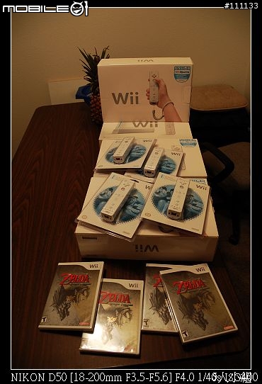 Wii 純開箱圖分享