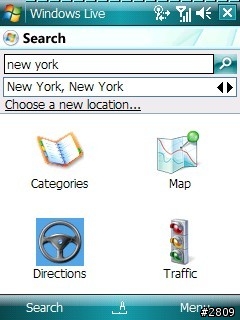 Windows Live Search for Mobile beta