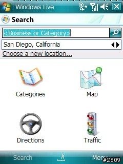 Windows Live Search for Mobile beta