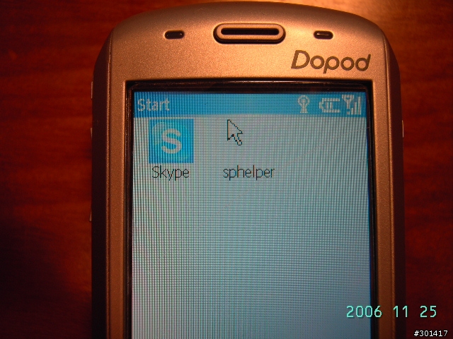 smartphone 可以用ppc版本的skype