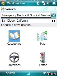 Windows Live Search for Mobile beta
