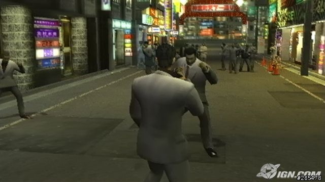 PS2年底的大作 人中之龍2