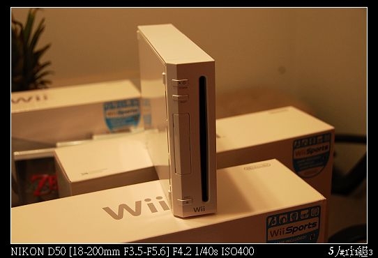 Wii 純開箱圖分享