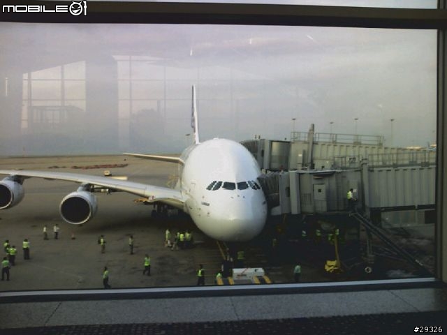 香港機場巧遇A380