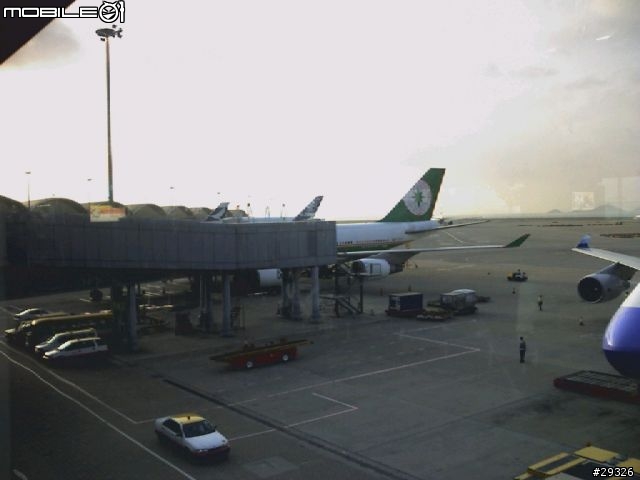 香港機場巧遇A380