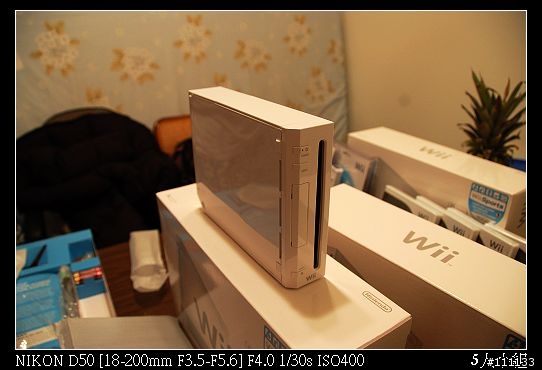 Wii 純開箱圖分享