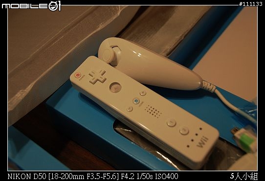 Wii 純開箱圖分享