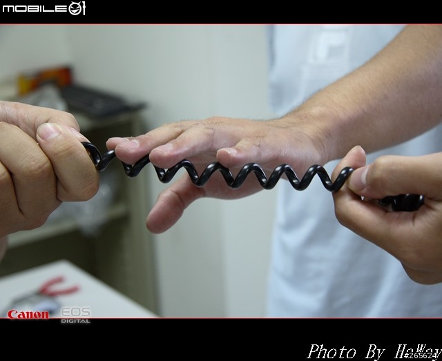 Canon Off-Camera Shoe Cord 2 改線~~