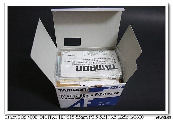 Tamron 17-50mm f2.8 for CANON