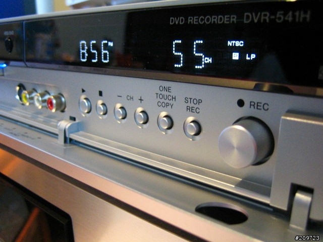 PIONEER DVR-541H-S DVD錄放影機入手分享