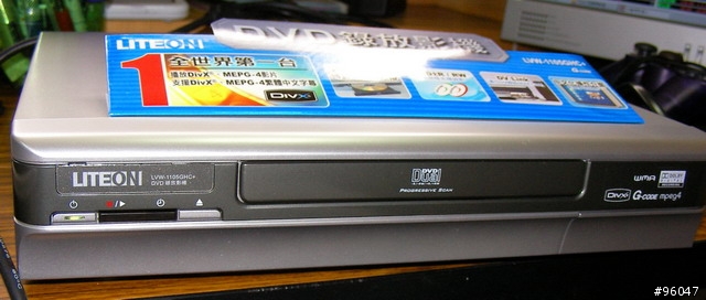 DVD錄放影機之建興的LVW-1105GHC+開箱