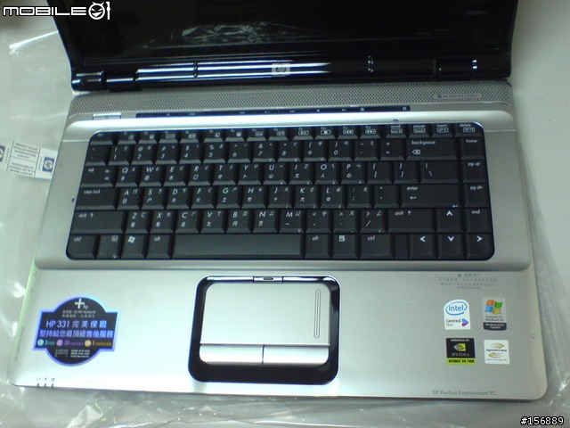 HP DV-6137 開箱照 (圖多)