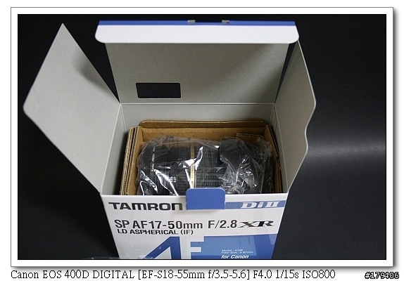 Tamron 17-50mm f2.8 for CANON