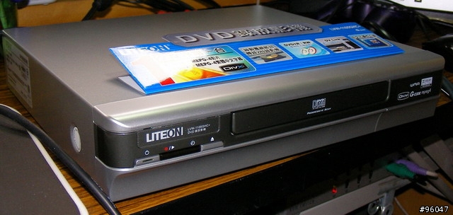 DVD錄放影機之建興的LVW-1105GHC+開箱