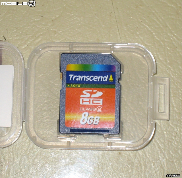 創見8GB SDHC CLASS 2與Canon 850is