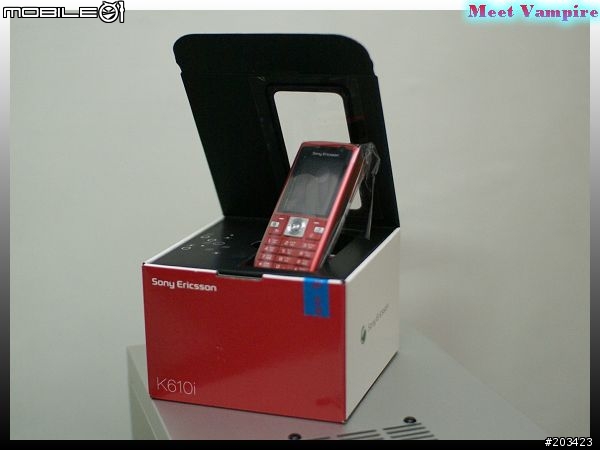 【禮物】輕盈亮眼的SE K610i