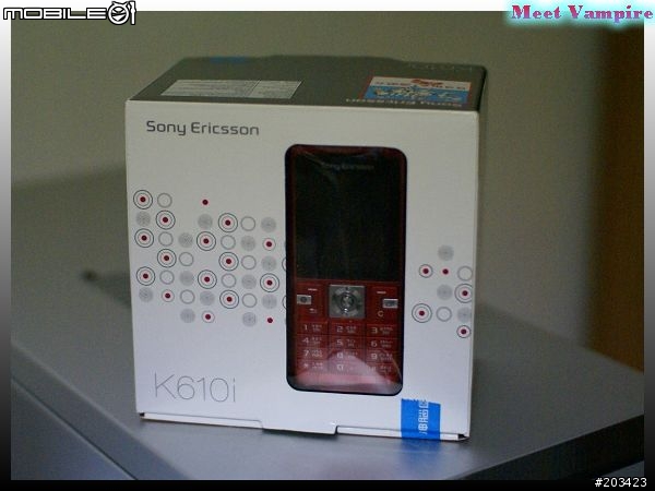 【禮物】輕盈亮眼的SE K610i