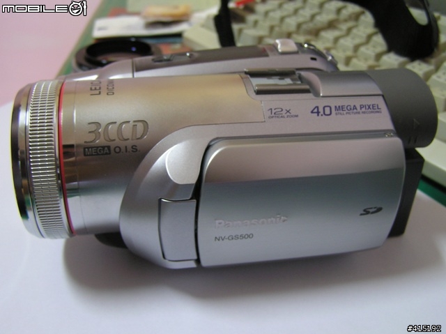 (分享)PANASONIC_NV-GS500開箱