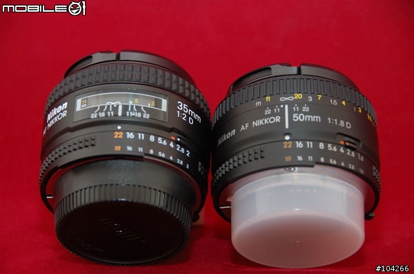 Nikkor 35mm F2 與 50 F1.8 入手記
